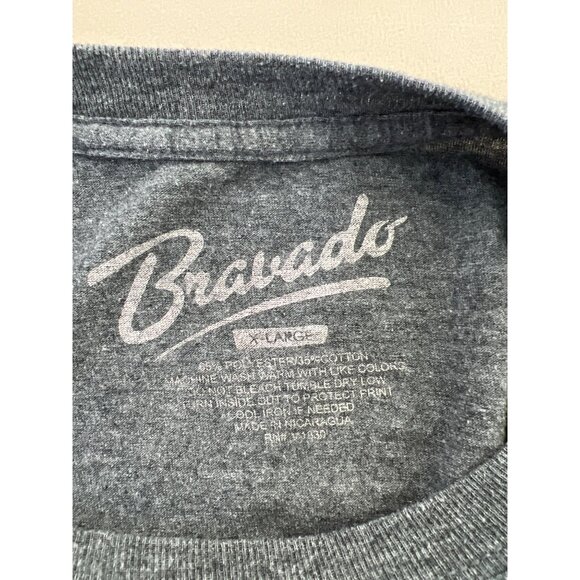 Bravado Guns N’ Roses Graphic Tee Size XL Short Sleeve Paradise City Charcoal - Picture 4 of 5